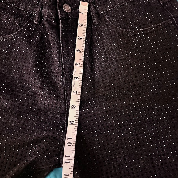 Urban Revivo Sparkling Black Wide-Leg Pants - Picture 6 of 10